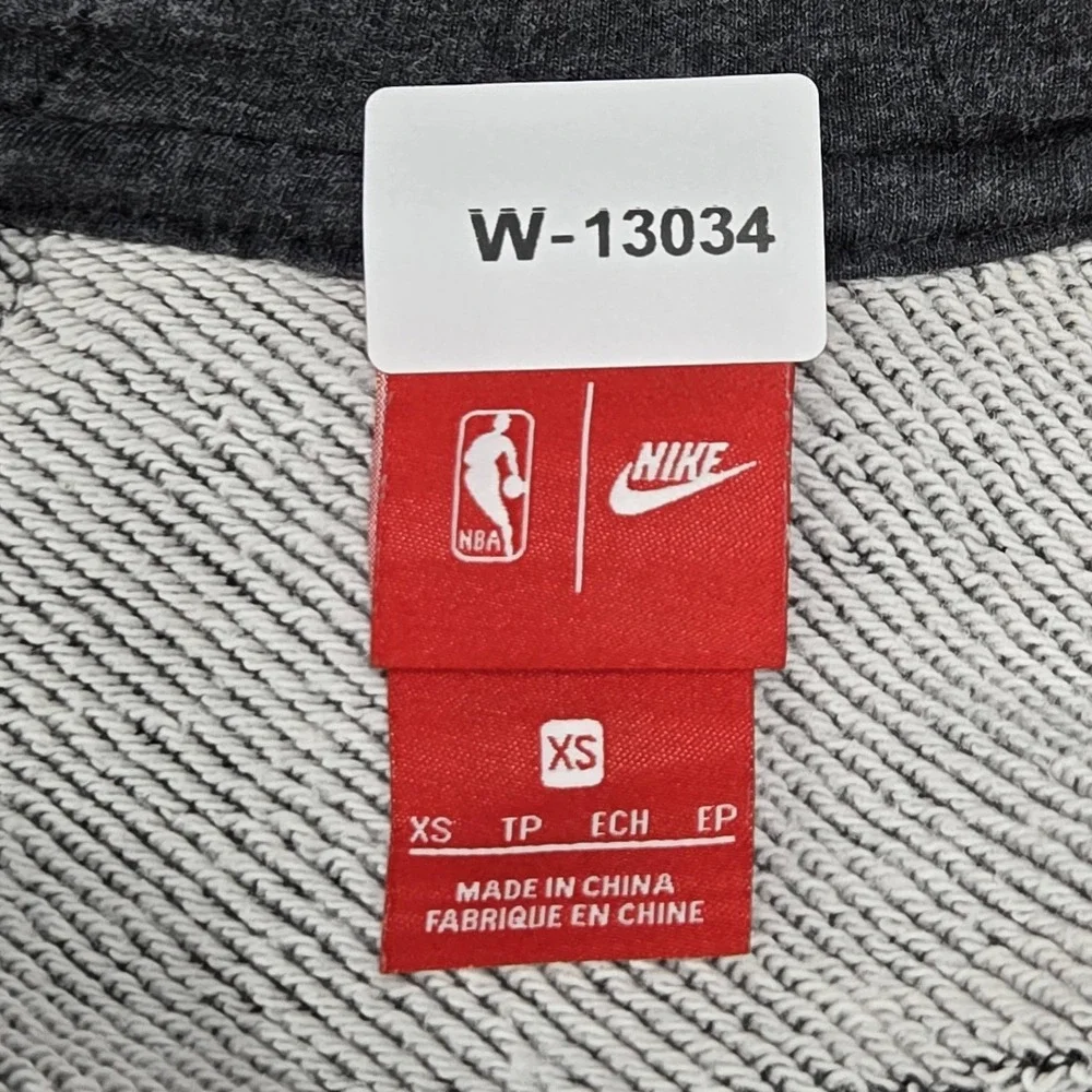 Los Angeles Lakers Hoodie XS Gray Nike Basketball Logo Zipper French Terry